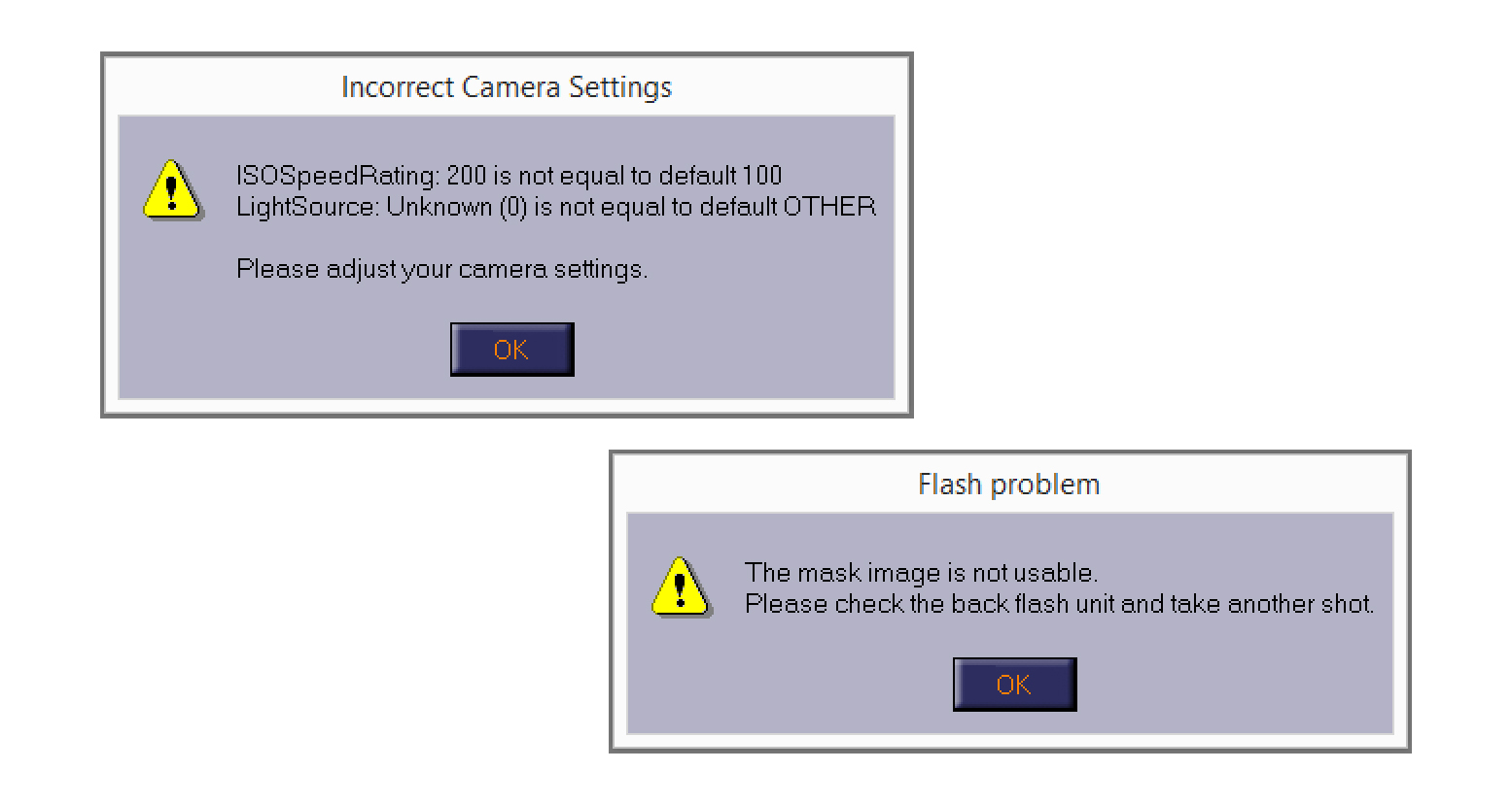nikomateWarningMessage